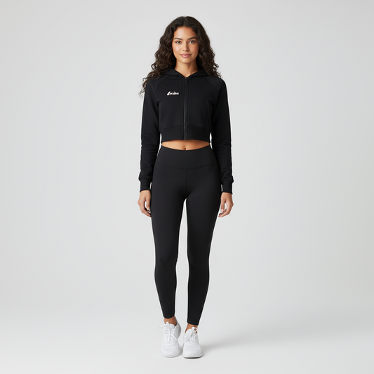 PROJECT REALM CAMA Cropped Zip-Through Smart Hoodie